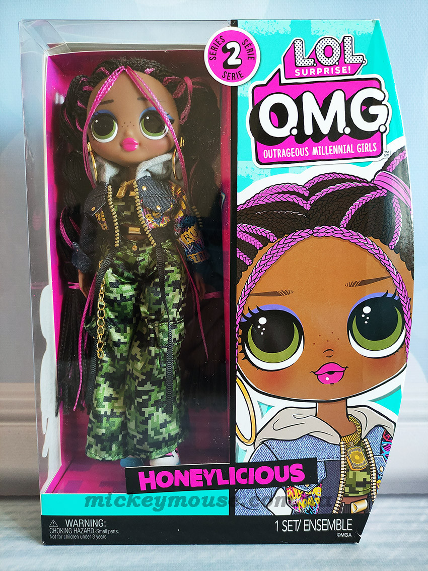 L.O.L. Surprise! Лялька ЛОЛ ОМГ Милашка LOL Surprise OMG Honeylicious Fashion Doll 586142