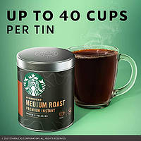 Кофе Starbucks Premium Instant Medium Roast растворимый 90г средней обжарки