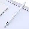 Універсальний Ємнісний Стілус - Срібло 2 в 1 Touch Pen Білий для планшета сенсорного екрану, фото 11