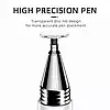 Універсальний Ємнісний Стілус - Срібло 2 в 1 Touch Pen Білий для планшета сенсорного екрану, фото 10