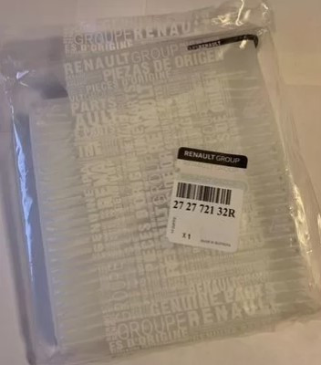 Фільтр салону Renault Logan MCV (2009-2012) Оригінал 8201153808, 272772132R Рено логан, фото 1