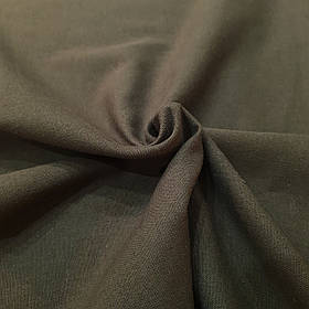 Тканина Льон Віскоза (Однотонний) Хакі