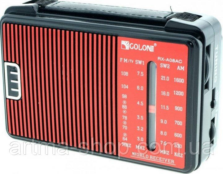 Радіоприймач акумуляторний Golon RX-A08