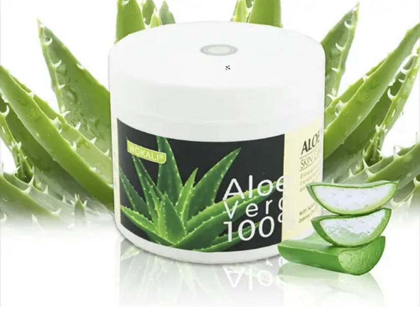 Крем для обличчя Wokali Aloe Vera Skin Care Cream 100% з алое вера 115 г