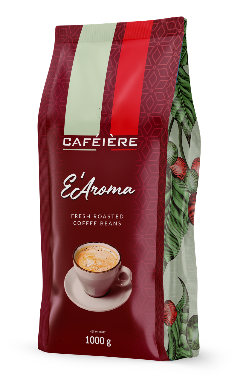 Кава в зернах ТМ "CAFEIERE" E'AROMA, 1кг, фото 1