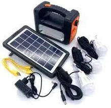 Ліхтар кемпінговий з функцією Power Bank і сонячною панеллю Junai JA-2007, фото 2