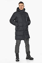 Трендова куртка на чоловіка зимова графітова модель 49773 50 (L), фото 2