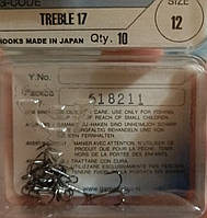 Тройник Gamakatsu G-Code Treble 17 №12 (146672 )