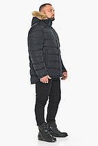Коротка графітова куртка чоловіча зручна модель 49868 52 (XL), фото 3