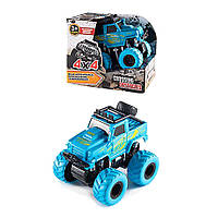 Машинка инерционная Джип Shantou Jinxing BY502-1 на больших колесах Синий, World-of-Toys