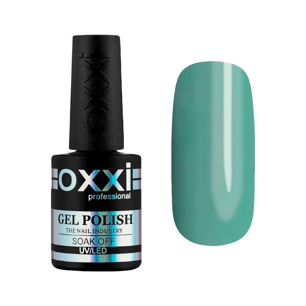 Гель-лак № 274 (світло-смарагдовий із сірим відливом, емаль) Oxxi, 10 мл, фото 1