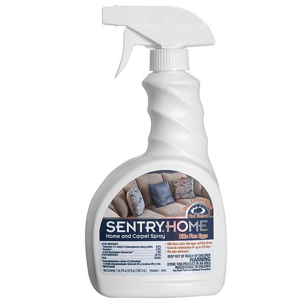 Sentry HOME and Carpet Spray Сентро ХОУМ & КАРПЕТ СПРЕЙ від бліх і кліщів в квартирі, будинку 0,71