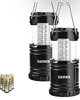 GEMEK 2 шт. Светодиодный фонарь для кемпинга, набор для выживания Uragano