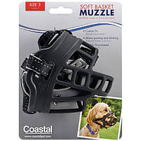 Coastal Soft Basket Muzzle Костал софт баскет мазл намордник для собак, силикон розмір 3