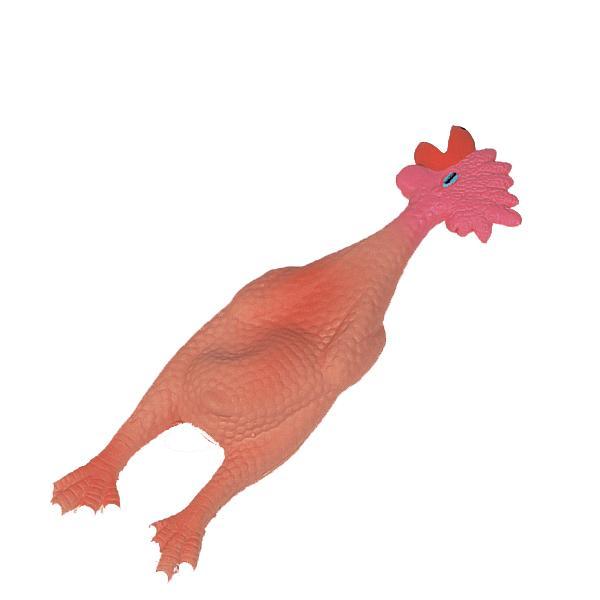 Flamingo Chicken Small ФЛАМІНГО Чікен Смолл іграшка для собак, курка з латексу 6х6х24 см