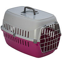 Moderna Модерну Роуд-Раннер 2 Переноска для собак з металевими дверима, 58х35х37 см яскраво-рожевий