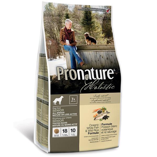 Pronature Holistic (Пронатюр холістік) 13.6 кг з океанічної білої рибою і диким рисом сухий корм для собак