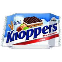 Вафлі Кноперс з горіховим кремом Knoppers 3*25g 24пач/ящ