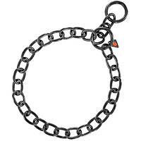 Sprenger Long Link нашийник для собак, середня ланка, 4 мм, чорна сталь чорна сталь 4 мм, 74 см