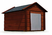 Деревянная теплая будка HOUSE M 50х35х52 см