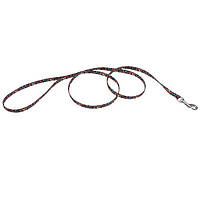 Coastal Pet Attire Style Костал пит атир стайл повідок для собак, 1см х1,8м, коричневий, різнокольорові лапки