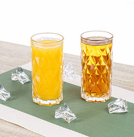 Високі коктейльні стакани 330 мл набір 6 шт