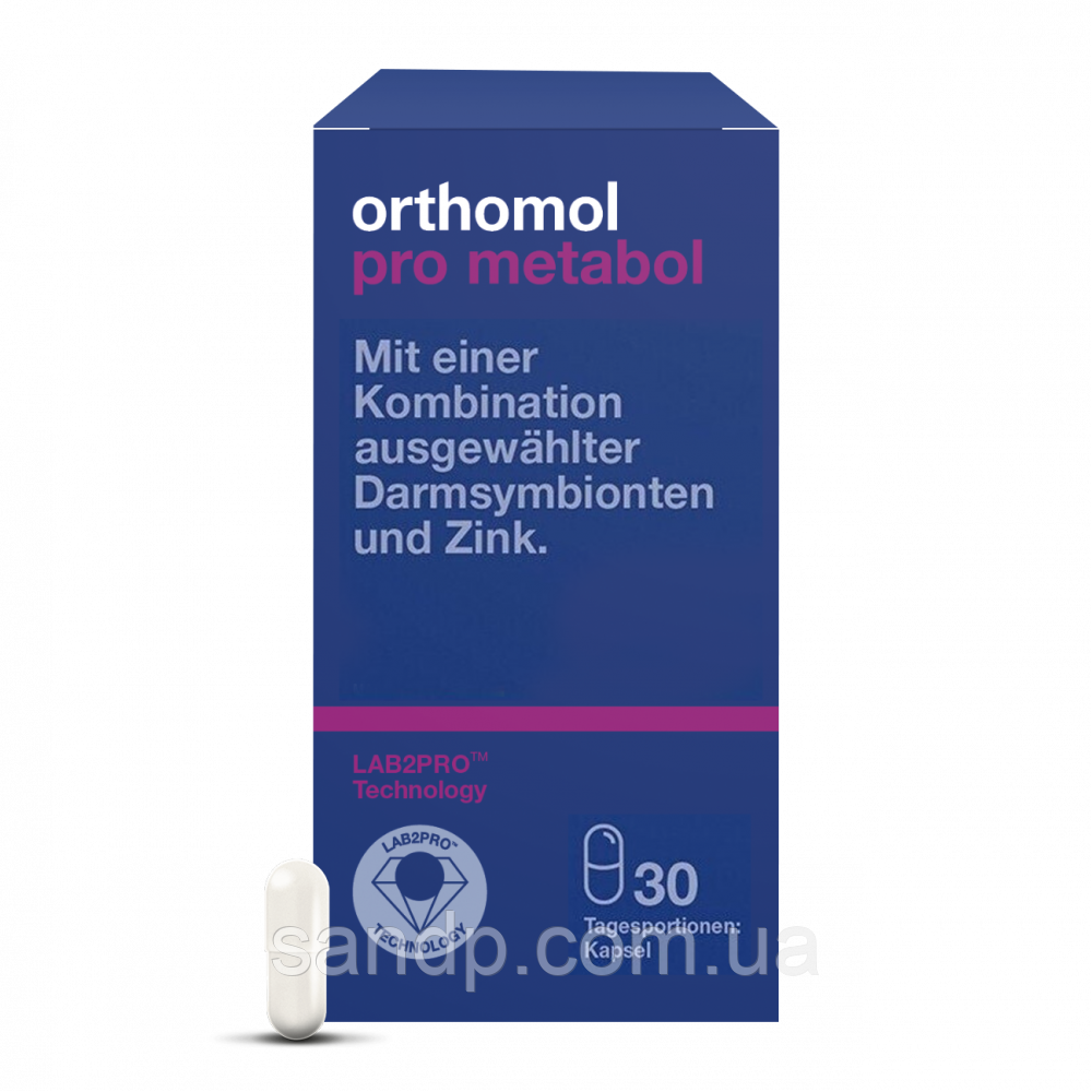 Вітаміни Ортомол Mетабол Orthomol pro 6 metabol