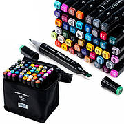 Набір скетч-маркерів 48 шт. для малювання і творчості подарунок дитині