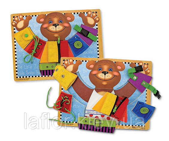 Доска - застежки ТМ Melissa&Doug, фото 1