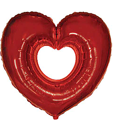 Міні-фігура 152 FLEXMETAL-ФМ Серце вензель - червоне