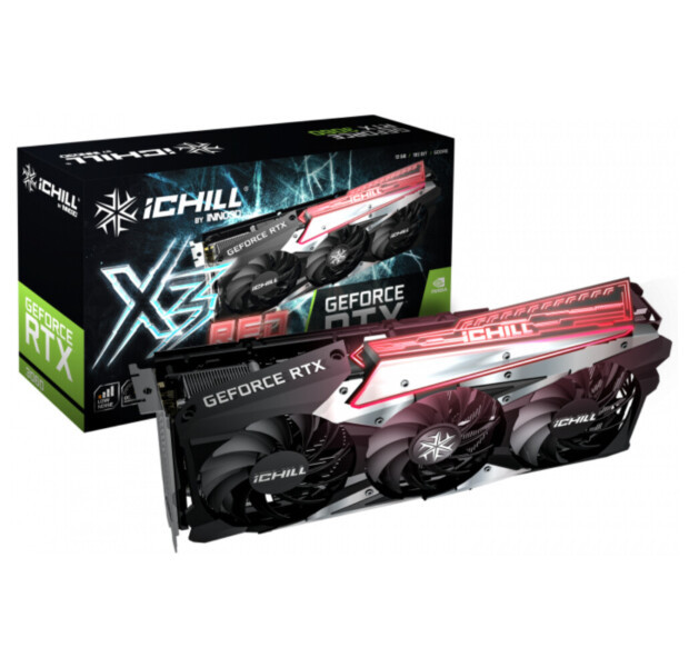 Відеокарта INNO3D RTX 3060 Ti ICHILL X3 8GB GDDR6 Refurbished