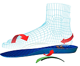 Стелька 4Rest Orto с эффектом памяти "Work" 09-184 р. 40-45, фото 2