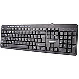 Клавіатура Gembird KB-UM-106-UA, мультимедійна, USB, фото 3