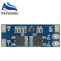 Контроллер заряда-разряда 2-х 2s Li-Ion аккумуляторов 15А(пик) BMS модуль