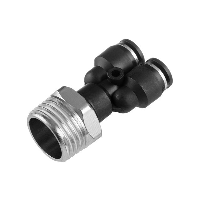 З'єднання цангове 6*6 мм, 1/2" Y-подібне для шлангів зовн. різьба INTERTOOL [PT-2386], фото 1