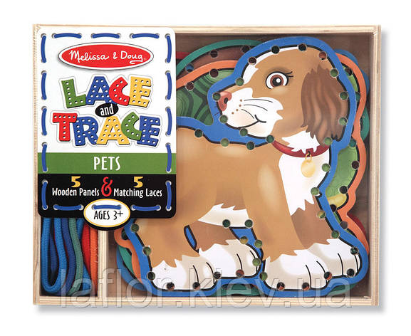 Шнурівка Домашні тварини Melissa&Doug, фото 1