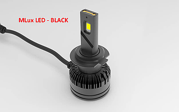 Світлодіодні лампи MLux LED Black Line CAN-BUS H7 / H18 55 Вт 5000°К (PX26d)