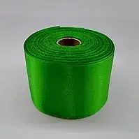 Лента атласная 5 см Цвет зеленый