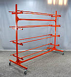 Розмотувач тканини металевий Базовий помаранчевий Kompred OL161, фото 5