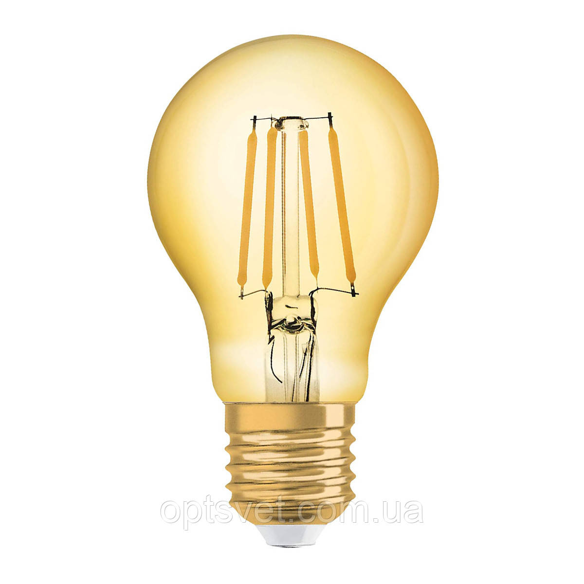 LED-лампа OSRAM Vintage 1906 Filament A55 6,5 W E27 2400 K 230 V (4058075293298), фото 1