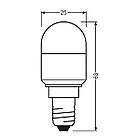 LED лампа OSRAM Parathom Classic T26 2,3W E14 6500K 230V (4058075432789), фото 5
