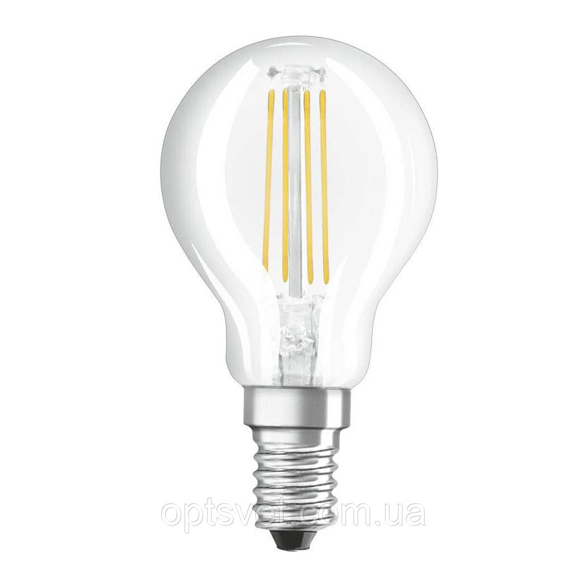 LED-лампа OSRAM Star Classic Filament P40 4W E14 4000K 230 V (4058075435209)