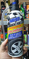 Герметик для шин Abro Quick Fix Tire Inflator с трубочкой аэрозоль 340 гр. QF-25