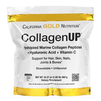 California Gold Nutrition CollagenUP 5000 464 грам, 90 порцій (464 грам)