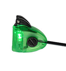 Свингер електронний World4Carp SW20 на чорній штанзі зелений (green)