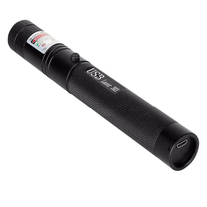 Лазерна указка Laser 301, з лазером зеленого кольору, живлення від USB