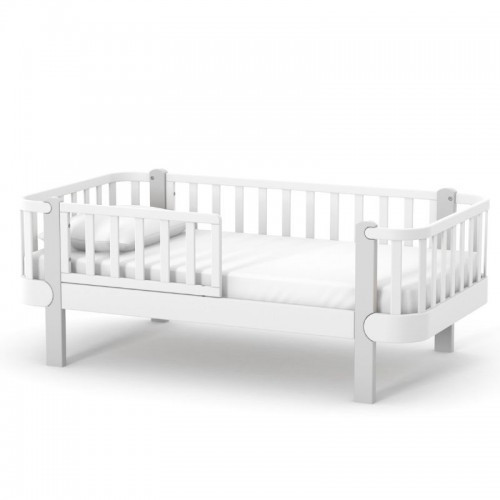 Ліжко підліткове Верес Монако 160, біло/сіре, фото 1