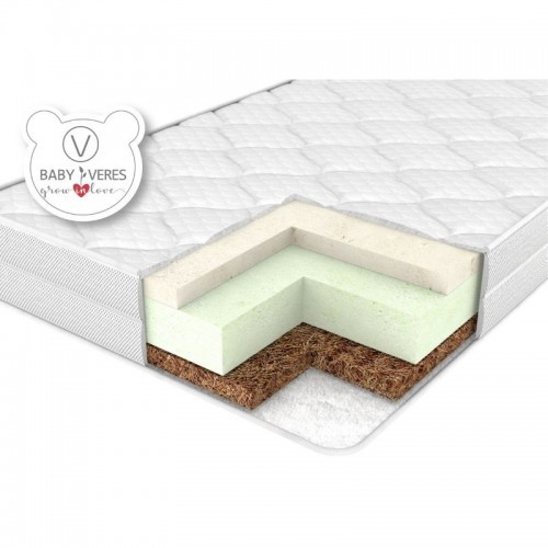 Матрац Veres Memory bio+ 120х60х10 см, білий