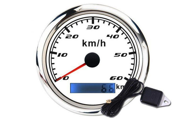 GAUGE WPSP270-GPS-60W GPS сірдометр білий на човен до 60 км/год