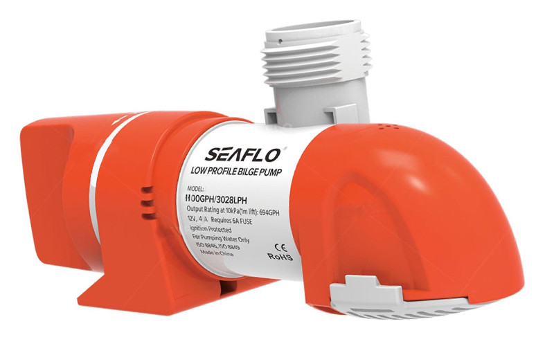 SeaFlo SFBP1-G1100-14A помпа автоматична 1100 GPH для відкачування води в човні